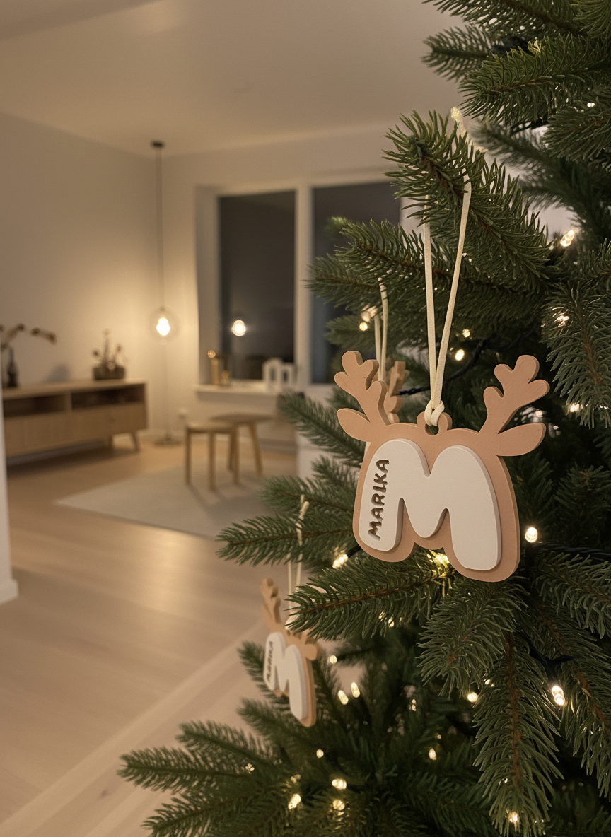 Pallina Renna di Natale